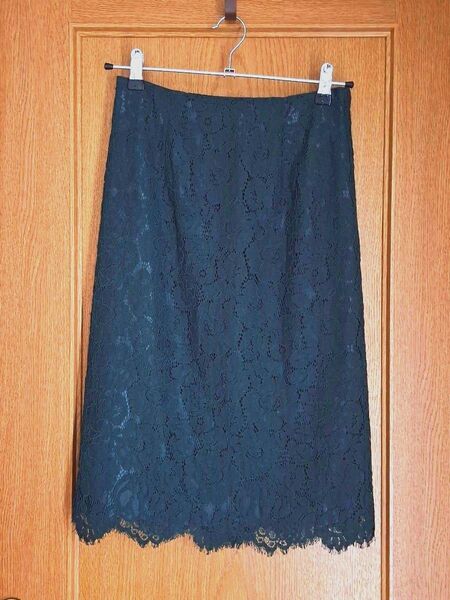 NATURAL BEAUTY BASIC レース タイトスカート