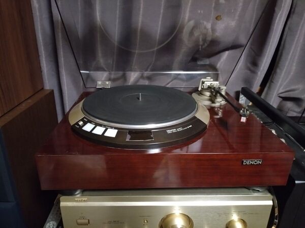 DENON レコードプレーヤー DP60M オルトフォンFF15EmarkⅡ カートリッジ付き