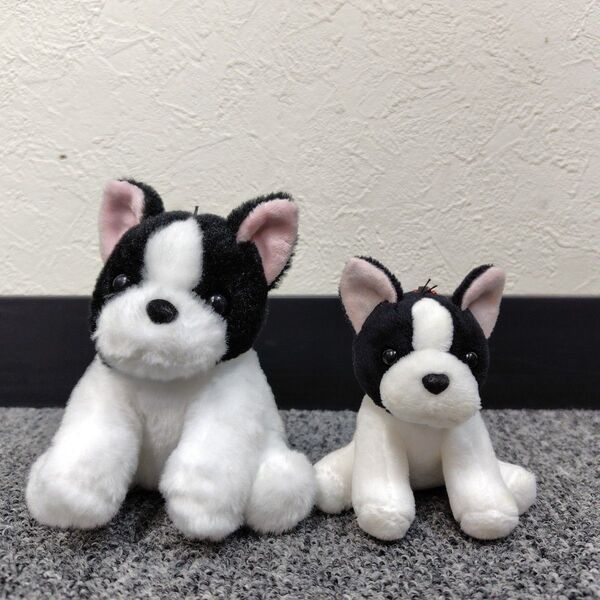 【くったりフレンチブルドッグ】 パイド ぬいぐるみキーホルダー MLC&VMC