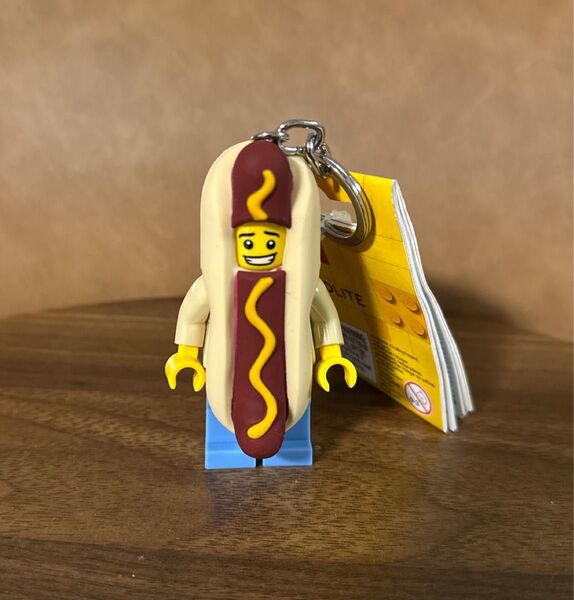 LEGO レゴ ホットドッグマン ライトキーホルダー 未使用 LED