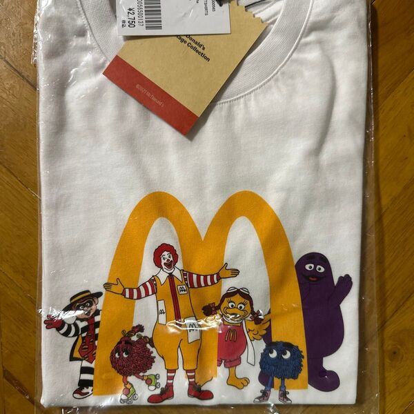 グラニフ マクドナルド Tシャツ キッズ 半袖 140 新品未開封