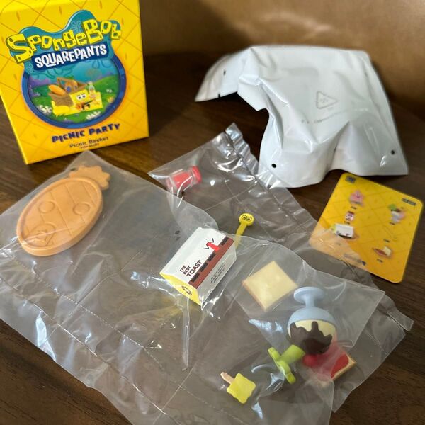 スポンジボブ ピクニックパーティー ピクニックバスケット ポップマート ニコロデオン toast パトリック