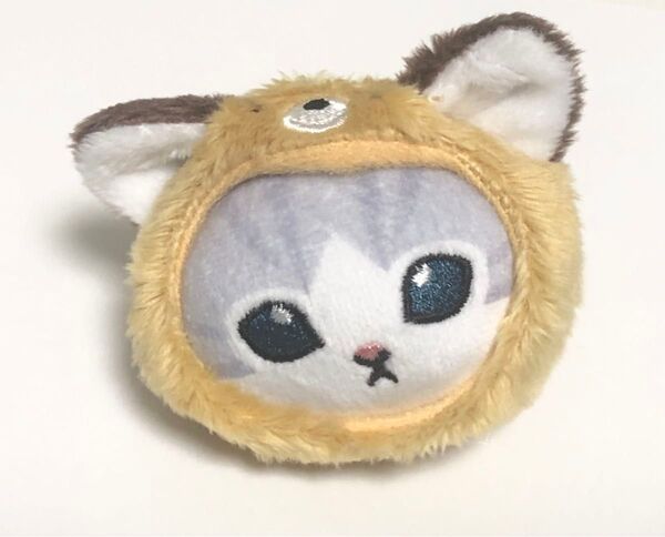 モフサンドmofusand カプセルトイ ガチャ ぬいぐるみクリップ キツネにゃん