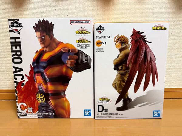 一番くじ 僕のヒーローアカデミア ホークス エンデヴァー セット フィギュア