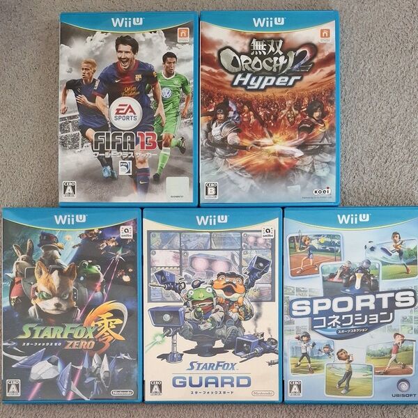 WiiU ソフト 5本セット まとめ売り