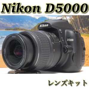 初心者おすすめ ニコン D5000 レンズキット 液晶回転 動画OK おまけ多数