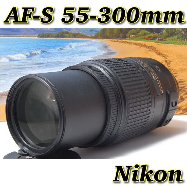 手ぶれ補正 Nikon AF-S 55-300mm F/4.5-5.6G 純正