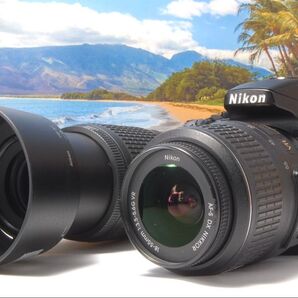 運動会で大活躍 Nikon D5500 ダブルレンズ Wi-Fi転送機能付き