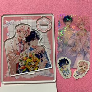花丸展 ミニアクスタ クリアカード フレークシール 2枚セット あぺこ