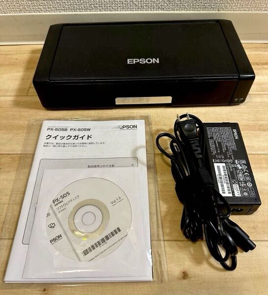 EPSON エプソン モバイルプリンター PX-S05B 稼働品