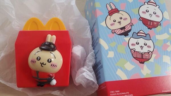 マック マクドナルド ちいかわ ハッピーセット うさぎのシールディスペンサー