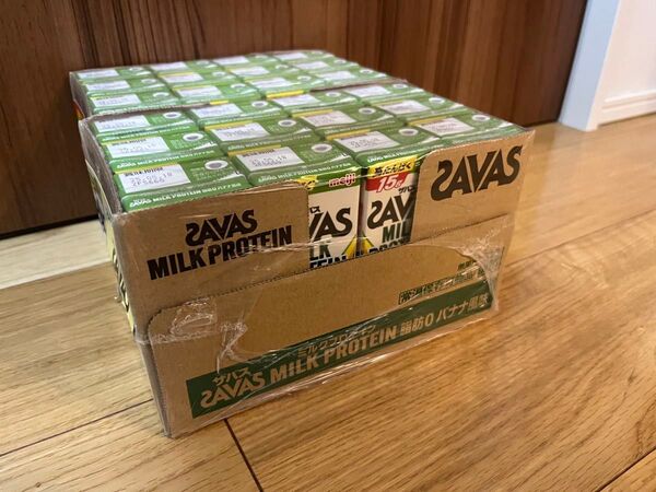 SAVAS プロテイン バナナ 24本