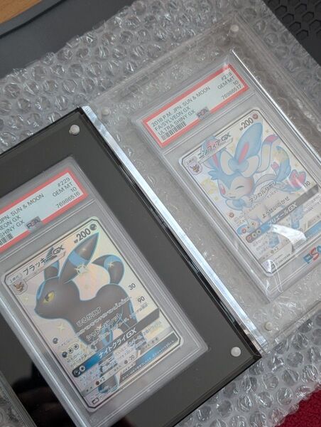 ブラッキーGX SSR ニンフィアGX SSR psa10 2枚連番セット ポケモンカード PSA10