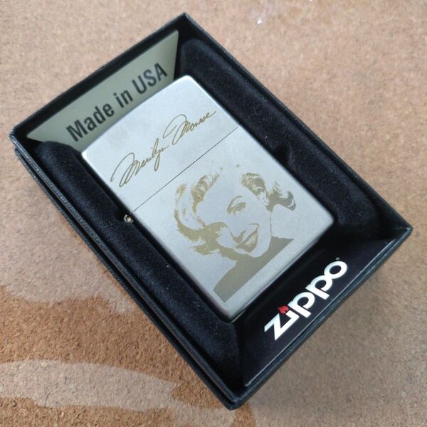 値下げ!!チューニング Zippo!! Marilyn Monroe マリリンモンロー 未使用品