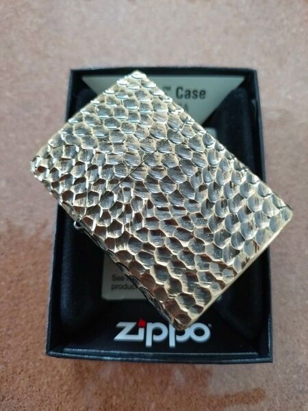 ハンマートーン ゴールド Zippo未使用