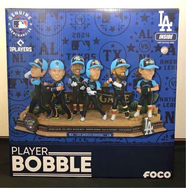 【大谷翔平】ドジャース 2024 オールスターミニボブルヘッド!124個限定!新品、未使用