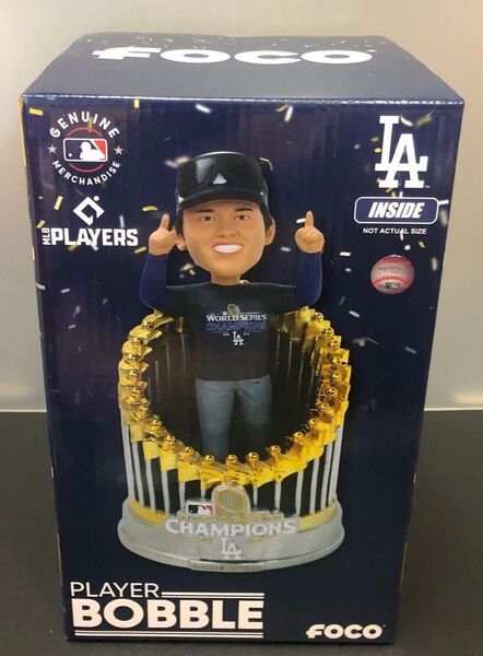 【大谷翔平】2024ワールドシリーズチャンピオン記念 トロフィー・イン ボブルヘッド 2024個限定 新品未開封!