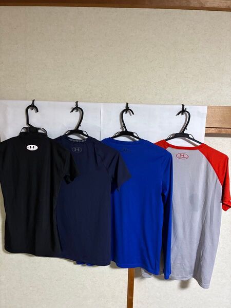 ★UNDER ARMOUR ☆アンダーアーマー のTシャツ YXL160サイズ4枚セット まとめ売り