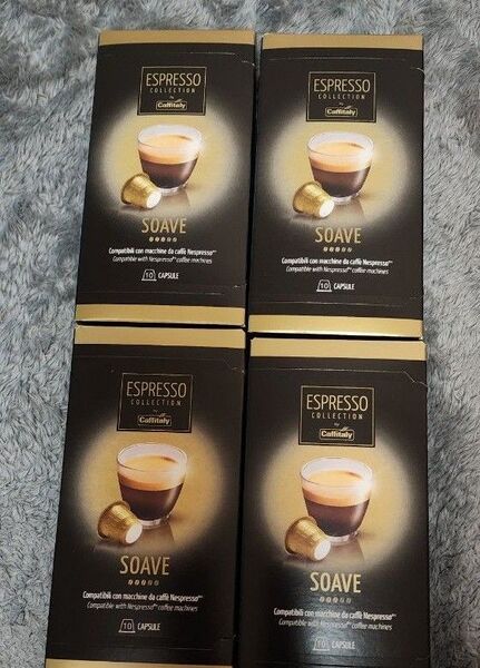 カフィタリーのネスプレッソ互換カプセル10個入×4箱 40カプセルです。 コストコ