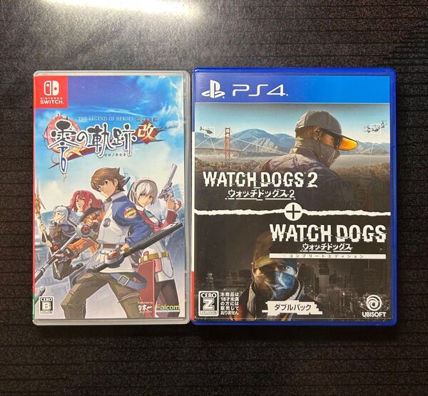零の軌跡 ウォッチドッグス1+2ダブルパック/Switch/PS4