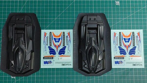 ミニ四駆 サンダーショットmk.2 ポリカボディ カーボンプリント