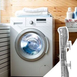 W10208415 乾燥機 洗濯機 ドアヒンジ Whirlpool Kenmore Maytag などに対応 フロントローダー