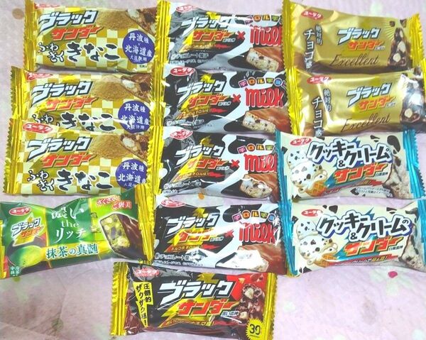 ブラックサンダー 6種類 13個 チロルチョコ 2種類 3個