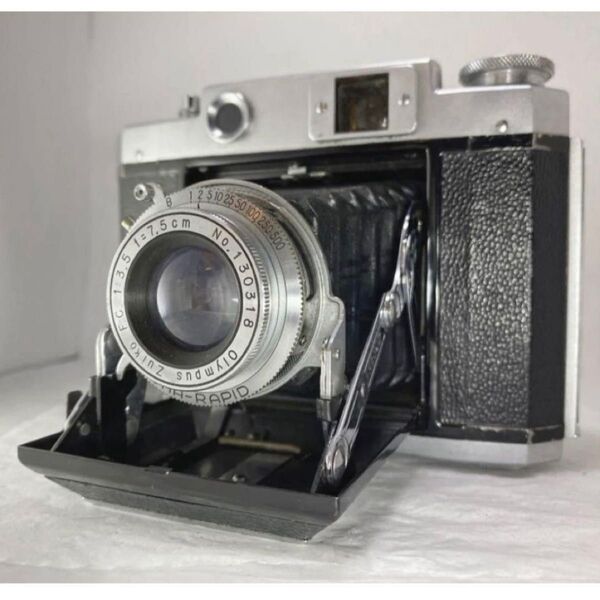 OLYMPUS-RAPID 蛇腹カメラ ZUIKOレンズ付き MAMIYA-6