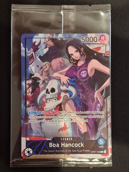 ワンピースカードゲーム ボア・ハンコック 英語版 未開封 PSAマガジン Boa Hancock