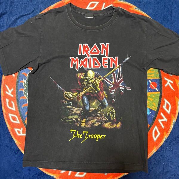 IRON MAIDEN Tシャツ 両面プリント サイズL アイアンメイデン