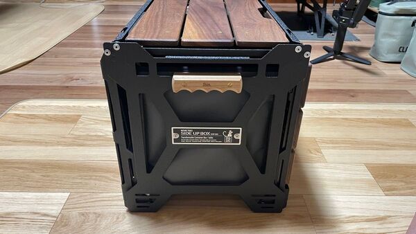 Shim.Craft x NATURETONES THE SIDE UP BOX & TABLE + LID STAND付き