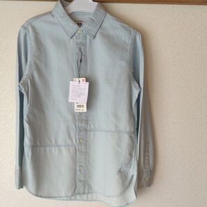 ユニクロ JW ANDERSON デニムシャツ 140 ブルー 未使用