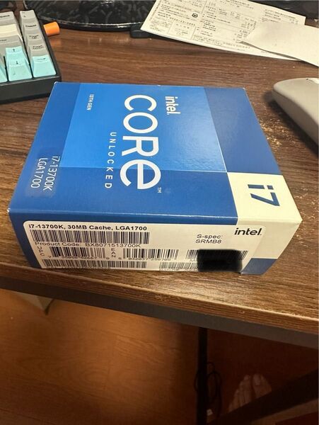 Intel Core i7-13700K 箱のみ