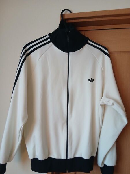 アディダス adidas ジャージ デサント製 80s トラックジャケット