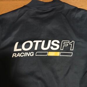 新品LOTUS バツクプリントジャケット 濃紺 サイズM(日本サイズL)