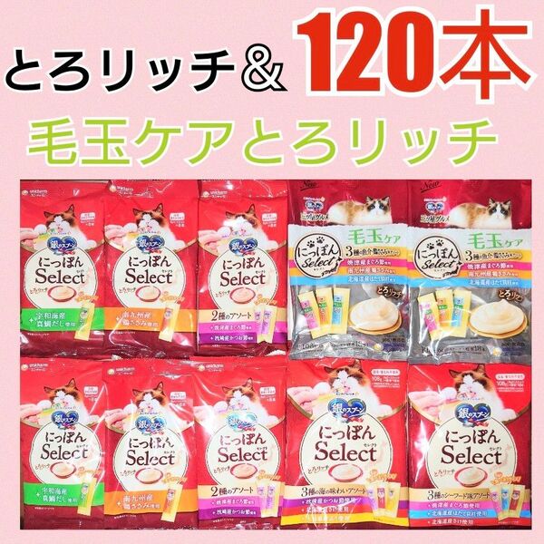 三ツ星グルメ 銀のスプーン ユニ・チャーム 猫おやつ とろリッチ &毛玉ケアとろリッチ キャットフード