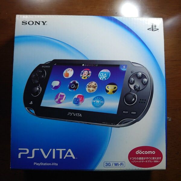PS Vita 本体 PCH-1100 クリスタルブラック