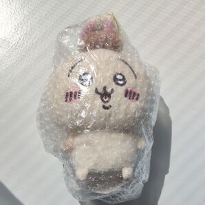 【おまけ付】ちいかわ ぬいぐるみ サンリオコラボ うさぎ×ポムポムプリン 草むしり検定5級