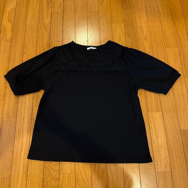 OLIVE des OLIVE オリーブデオリーブ ブラウス Tシャツ 半袖