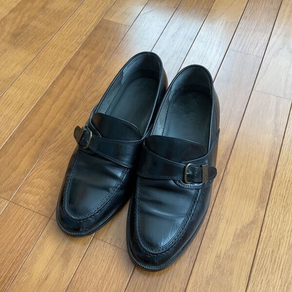 YVES SAINT LAURENT イブサンローラン ブラック ローファー 靴 レザー