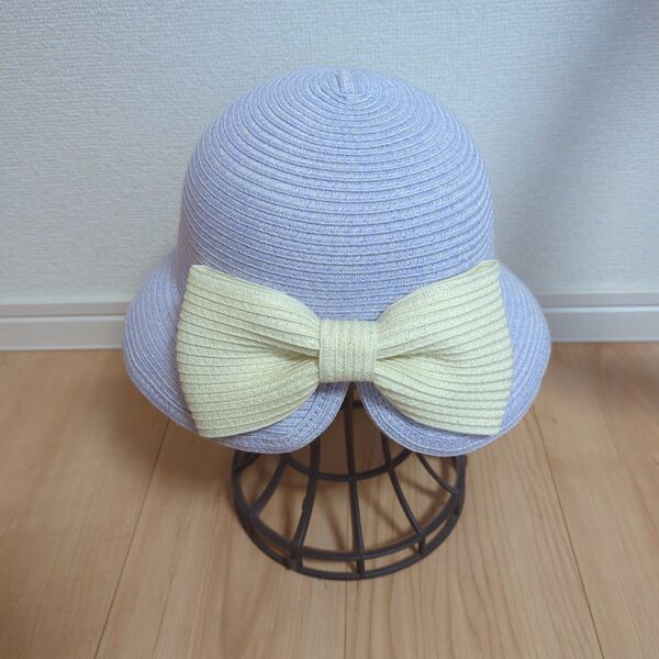 Kids Foret キッズ用折り畳める麦わら帽子56cm