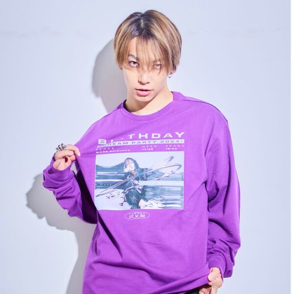 武瑠 2024生誕 ロングTシャツ