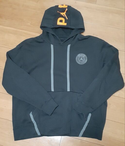 NIKE パリサンジェルマン×ジョーダン フーディー パーカー ブラック PSG