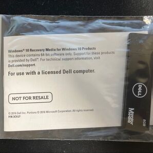【正規品】DELL Windows10 64Bit インストールUSB 8GB リカバリメディア 初期化 送料無料 ②