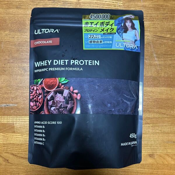 ULTORA ultra ウルトラ ホエイダイエットプロテイン チョコ450g