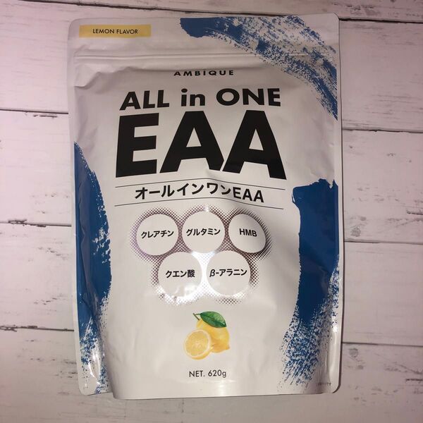 【新品未開封】AMBIQUE ALL in ONE EAA レモン風味 620g