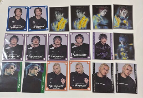 THE RAMPAGE RIKU 与那嶺瑠唯 龍 後藤拓磨 cyberhelix p(R)ojectR フォトカード