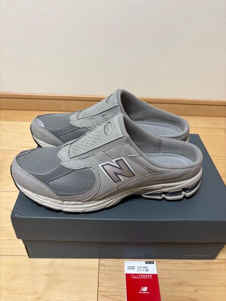 新品 ニューバランス M2002RMI グレー 28cm ミュール