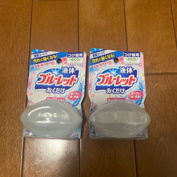 小林製薬 液体ブルーレットおくだけ せっけんの香り つけ替用 70ml × 2個
