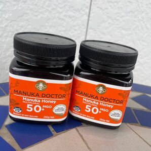 マヌカドクター ニュージーランド産マヌカハニー MGO50+ 250g 2個セット